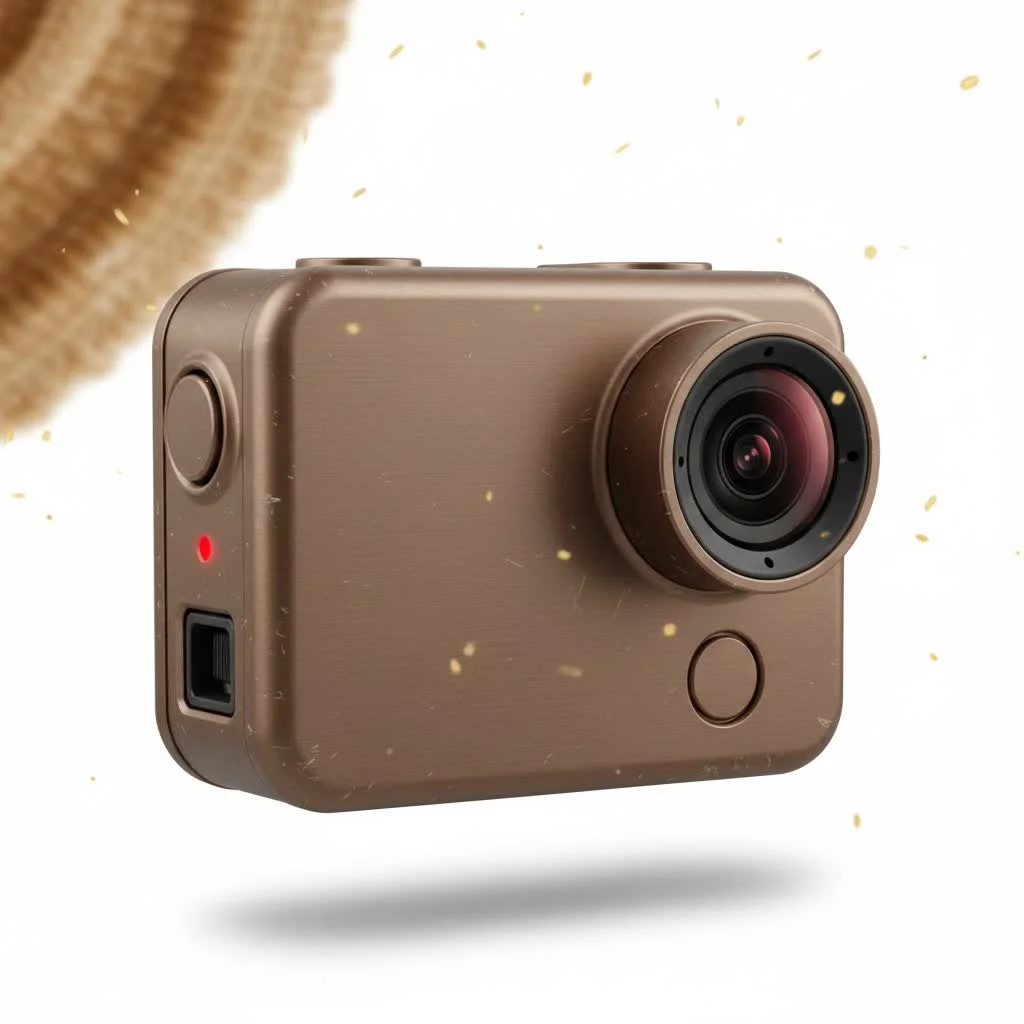 Tactacam 6.0 action camera mounted on a rifle